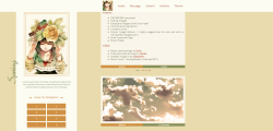 a&ndash;themes:  [ THEME #32 - Spring ]  Preview ( Static ) | Code  Features: 400/500 size posts Fading Images Grayscale Images with Color Hover Infinite Scrolling Option  8 Custom Links Links On Hover Option. Corner Image Option ( I highly suggest you
