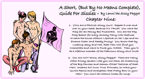 swlenni:  Lenni the Queer ~ Guide For Sissies porn pictures