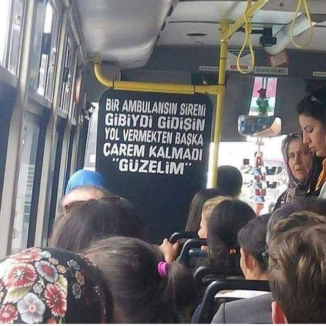 bir ambulansın...