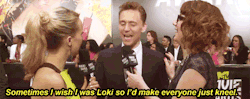 geminigsg:  I posted just the last gif first and I just wanted to show what Tom said before because it adds to the hilarity XD 