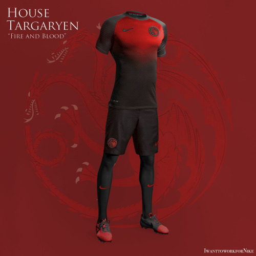 pixalry:  If Game of Thrones Houses Had Soccer Teams… Fashion designer Nerea Palacios combined her love of football with HBO’s Game of Thrones to show us what the great houses would wear if they competed in the World Cup of Westeros. Can you imagine