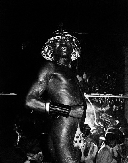 funkpunkandroll84: A patron at Studio 54 by Bill Bernstein, 1979
