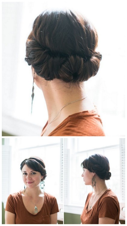 truebluemeandyou:DIY Beyond Easy UpdoUpdated Link 2019You can do this on hair that isn’t down to you