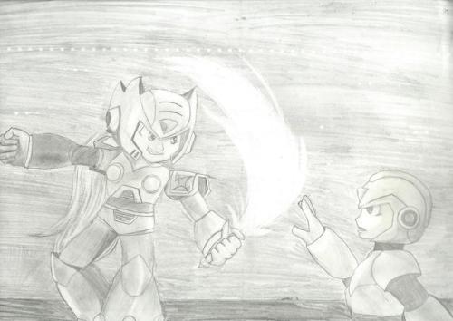 hyacinthoteam:Contribution for the Megaman 30th Anniversary By Sofía “Zai” Ojeda, Chile.www.