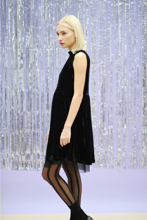 Sleeveless Velvet Layer Smock Dress.. £55.00 Fashionmylegs- Daily fashion from around the web