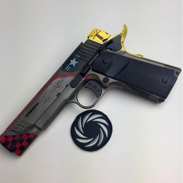 tacticalsquad:    weaponworksllcP51 inspired 1911 