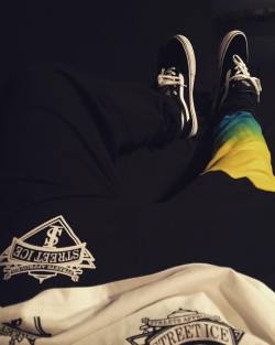 streetice:  New joggers with the half tie dye legs. These are dope! #streetice #comingsoon