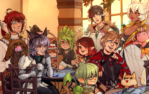 momo-deary:The Knights of the Abyss Cafe ~