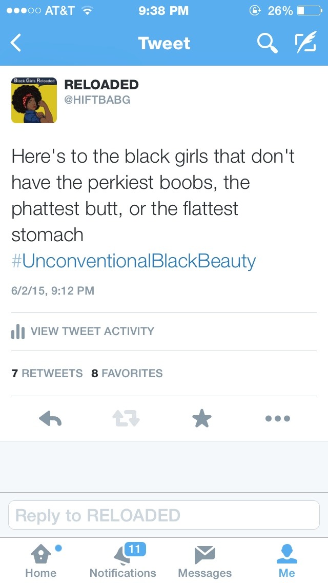 sharkbaitwhohahaa:  Unconventional Black Beauty is for black girls to embrace their