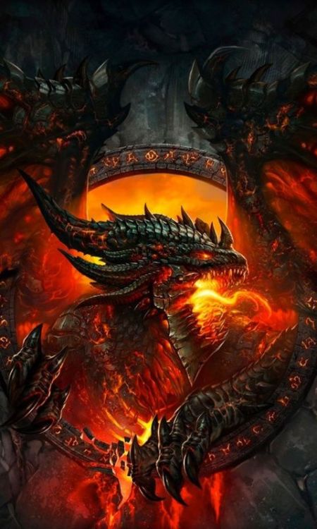 Video game, World of Warcraft: Cataclysm, dragon, 480x800 wallpaper @wallpapersmug : bit.ly/2