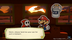 jakewhyman:  whygena:  methados:  aristocrat-wolf:  greenhairedheroine-youttaharime:  Don’t you ever wish that you could escape from the hardships of your everyday life?  - Shy Guy (Paper Mario: Color Splash, 2016)  Holy FUCK    THAT IS NOT OKAY  