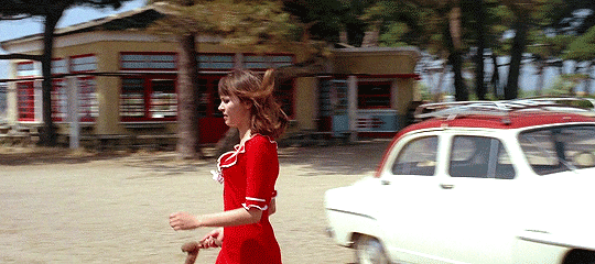 emmanuelleriva:I’m just a sentimental girl, that’s all.Anna Karina in Pierrot