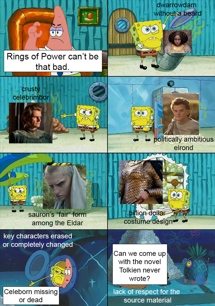 Rings of Power, Prime version : r/memes