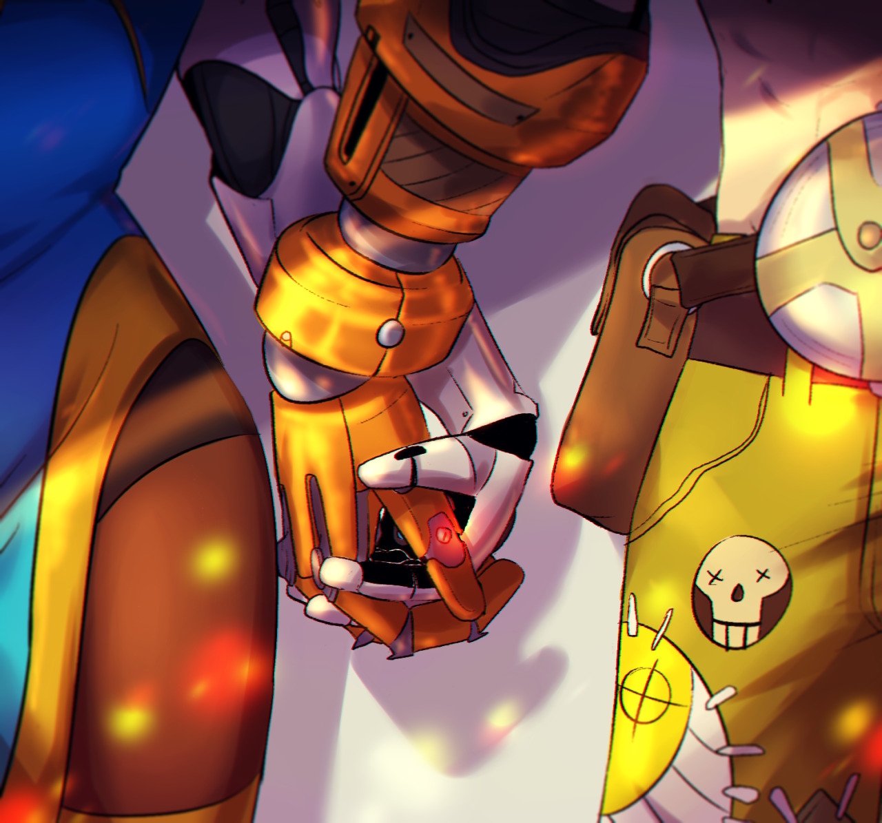 thesymmratsyndicate: eris–art:  someone-ul:   Mechanical arms are amazing *^* //used