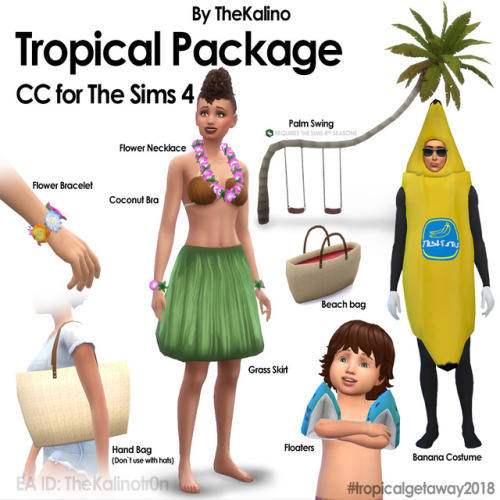 kalino-thesims:Tropical Package Complete Packages:Download: http://simfileshare.net/download/686430/
