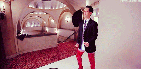 heavenlybrendon:Panic! At The Disco’s Brendon Urie Struts Into KINKY BOOTS x