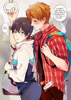 girlwiththewhiterabbit:  makoharu in tokyo