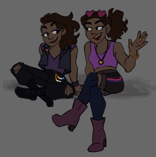 Decided To Redraw My First Mockery Manor Illustration, So Heres Both The New One And The Original! (Plus