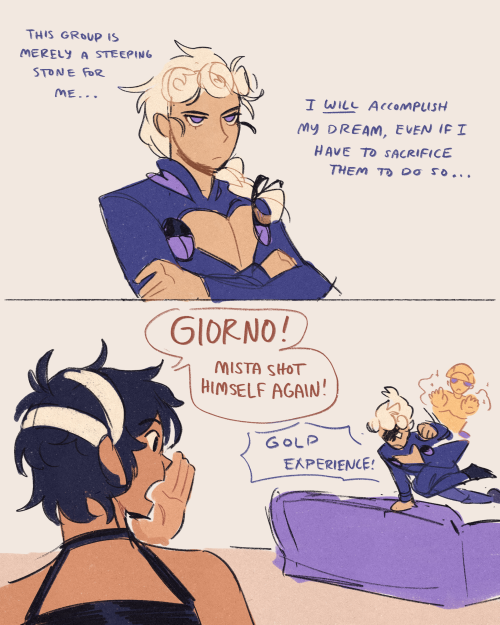 Everytime I See A Post About Giorno Being Evil I Cant Help But Imagine Him Being Evil But In A Very Im