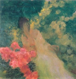 fleurdulys:  In the Garden - Gaston de la Touche 