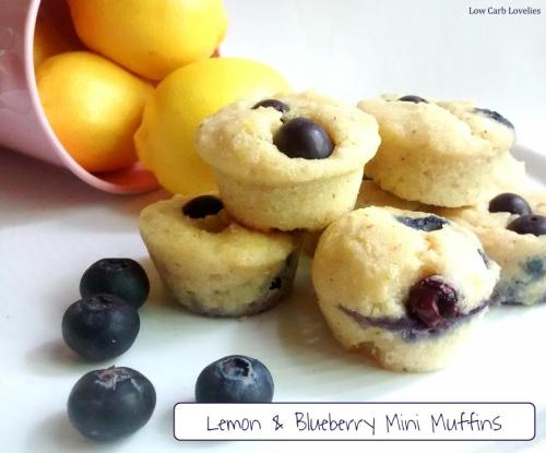 lowcarblovelies: Lemon &amp; Blueberry Mini MuffinsThese low carb lovelies have to be my fave mu