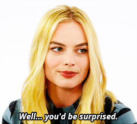 iwaaka:  Margot and Alex play “This or That” with HBO (x)