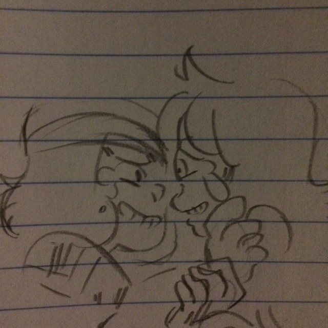 cherubgirl:  More sketches from rhinocio‘s Tenacity!! I drew a lot…Theyre all