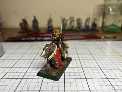 2nd Questing Knight Tonight! This Ones A Highland Minis Model, Maybe Thats Why It Got Done Faster. I