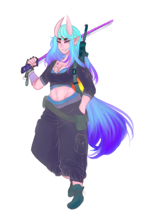 isasamu: I may or may not be transforming one of my favorite OCs into a Shadowrun Character for fun. I’m looking to take her out of the thing she was purposed for originally and just making her into a Shadow Runner.     Buy Me Coffee || Commission