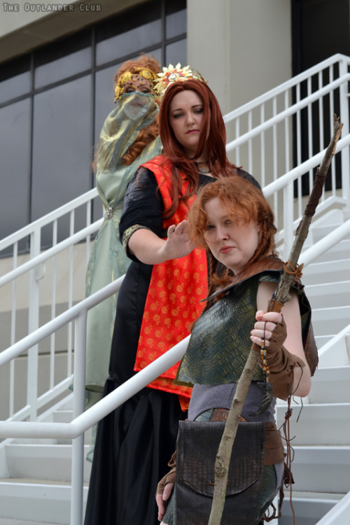 Nate &amp; Heather as Jacen Solo &amp; Tenel Ka Djo from the Star Wars: Young Jedi Knig