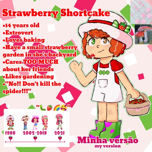 Strawberry Shortcake My Version + Headcanons
