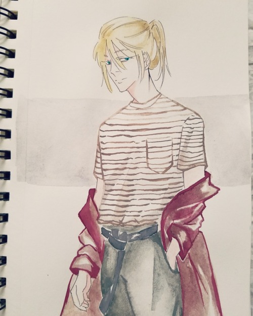 nornier:yurio fashion : stripes edition !!