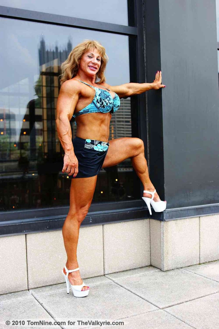 zimbo4444:  ..Kathy Conners..sweet sexy muscle..💋  💚💛💙💜❤️  Sweet&hellip;