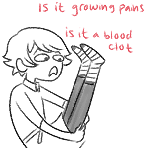 bocu-no-equius:  lydiallama:  you know when your legs randomly hurt and you’re just like    if you can do that with your legs the problem might be that they’re broken 