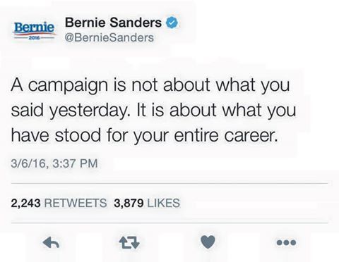 moisemorancy:  amey-winehouse:  studentsforbernie:    👏🏾👏🏾👏🏾👏🏾  Shade. 