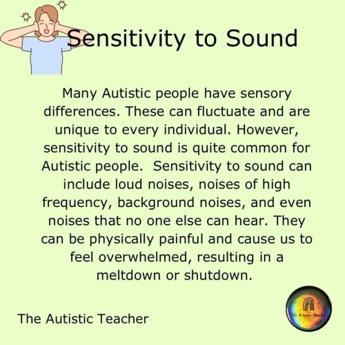 Autism And Sensitivity To Sound
