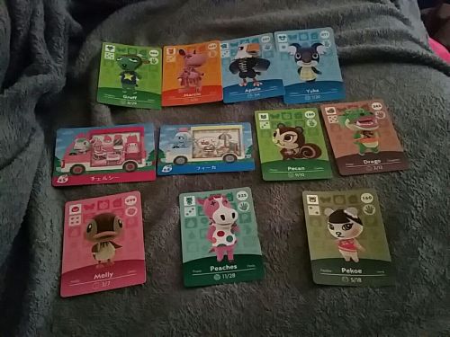 my amiibo card collection minus like 4 other cards (and I also bought Raddle the other day because I