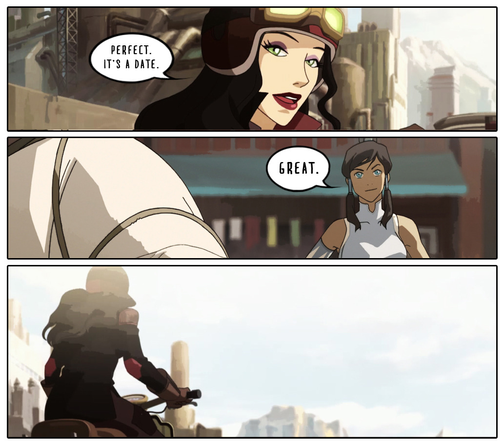 highlyclassifiedshit:  Equalist!Asami AU: A Korrasami fan comic, Chapter One  &lt;3