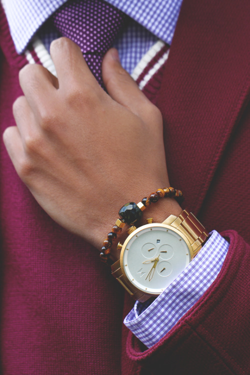 imposingtrends:  MVMT Gold Chrono | Buy Here | More Models Click the link and use the code imposingtrends to get 10% off on your order. Impeccable quality and style at an accessible price point. MVMT Watches can add some extra class to your outfit. 