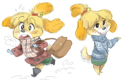 Isabelle Animal Crossing New Leaf Parody