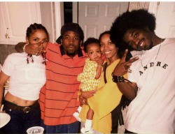 westsideplayalisticadillacmuzik:  Sherlita Patton, Big Boi, Seven, Erykah Badu and Dre (Before the 3000) 