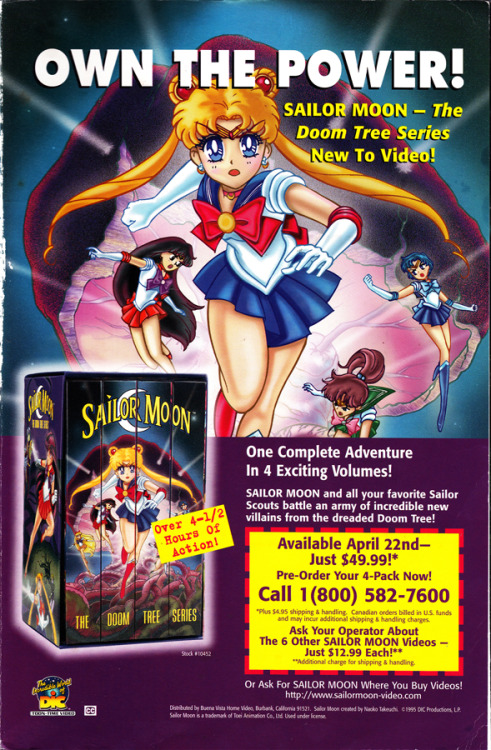 lunareclipsebunny: I’m looking for vintage Sailor Moon merchandise ads!! Do you have some? Do 