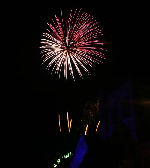 Firework looks like a Pokeball!Bonfire Night, Scotland5th November 2016