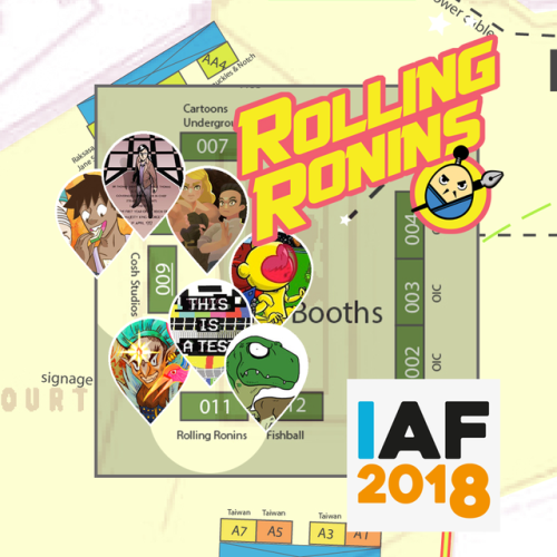 We’ll also be at IAF2018 at Lasalle College Of The Arts this weekend 22-23 Sept. Come see come