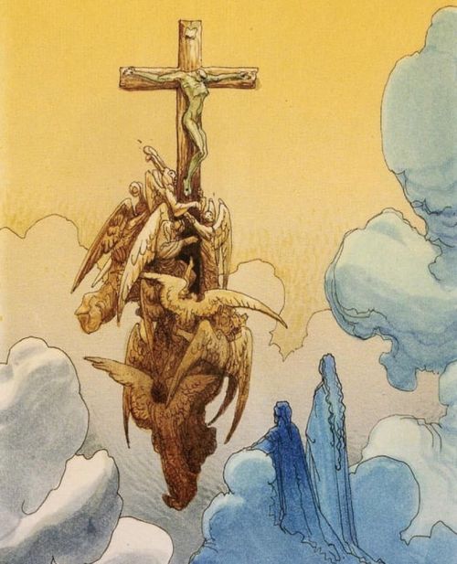 Jean Giraud - Mœbius Illustrates Dante’s Paradiso (1999)