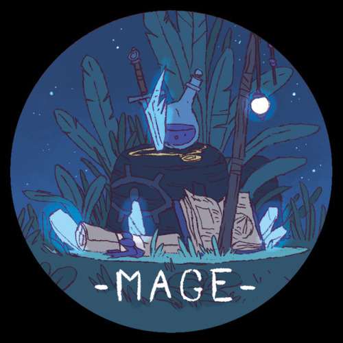 mai-col: Hey ! I made RPG class buttons !(they’re on Storenvy if you’re interested.)Upda