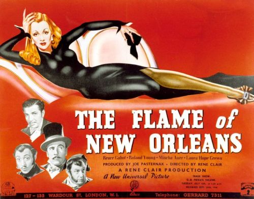 The Flame of New Orleans poster