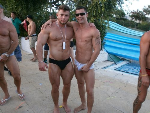 Leo Bartenev and buddy