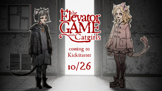 The Elevator Game with Catgirls by NoBreadStudio