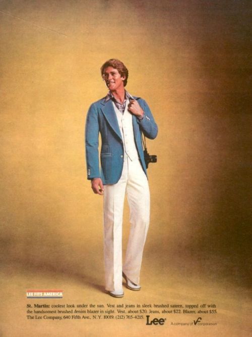 vintageeveryday:  Get A Leg Up With LEE: 12 impressive ads that defined the ‘70s men’s jeans.